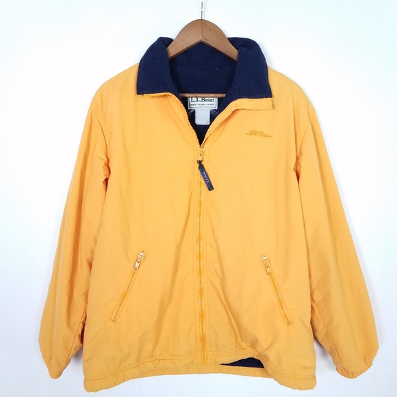 90'S LLBean Three-Season Jacket, Men's Size Medium unclear Green type dark green Vintage Second Hand